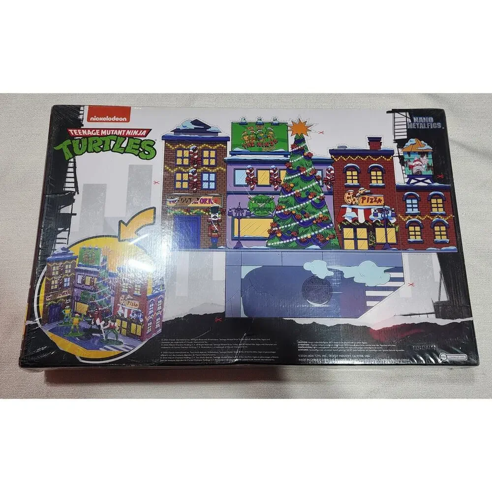 Ninja turtles Christmas Advent calendar 24 Die-cast Nano metalfigs 1:1
